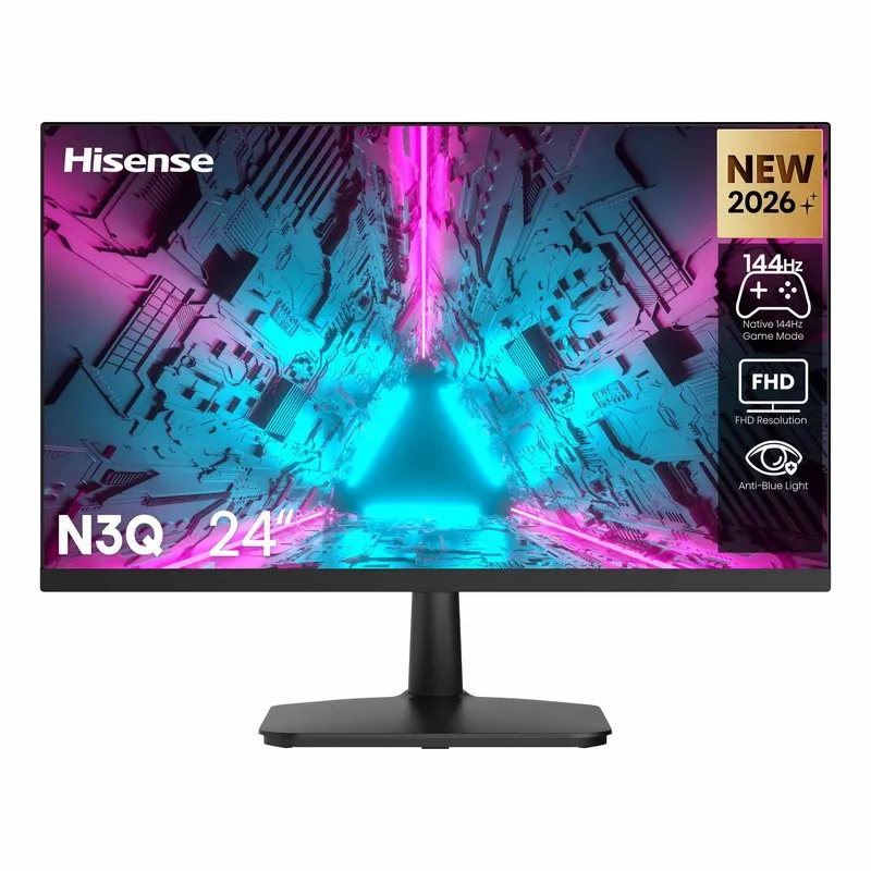 MONITOR 24" FHD 144HZ PRETO HISENSE