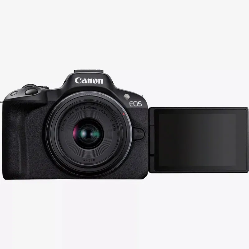 MÁQUINA FOTOGRÁFICA R50 EOS DIG.24.2MP RF-S18-45IS F4.5-6.3 IS + KIT CANON