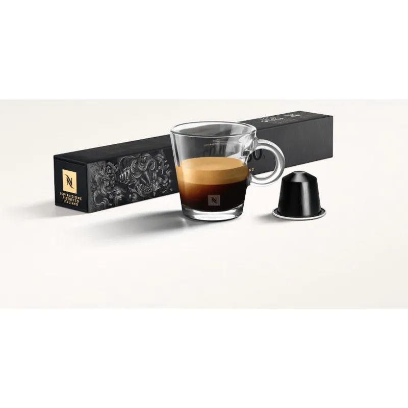 CAIXA 10 CÁPSULAS NESPRESSO RISTRETTO
