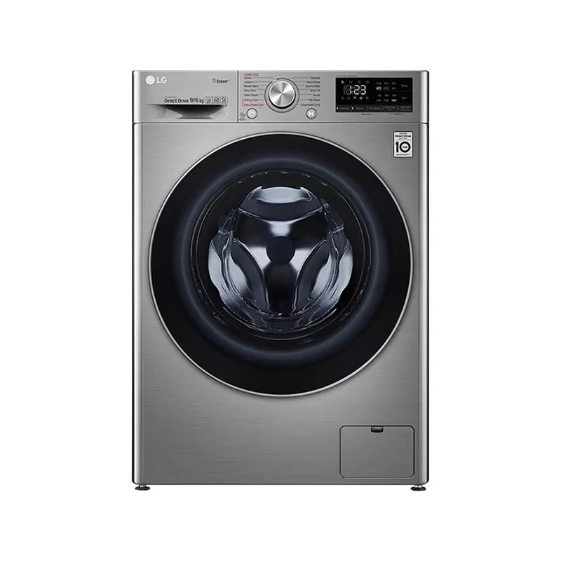 MÁQUINA DE LAVAR E SECAR AIDD THINQ STEAM INOX LG
