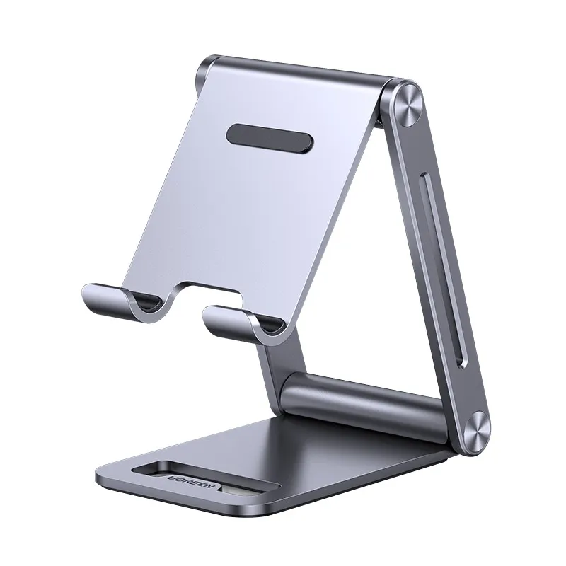 SUPORTE P/SMARTPHONE AJUST. DOBRÁVEL ALUM/CINZA UGREEN
