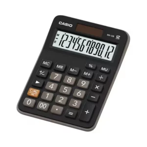 CALCULADORA CASIO MX-12B-BK-W-DC